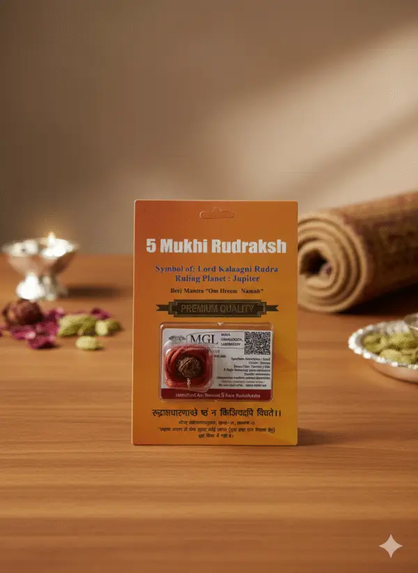 5 Mukhi Rudraksha