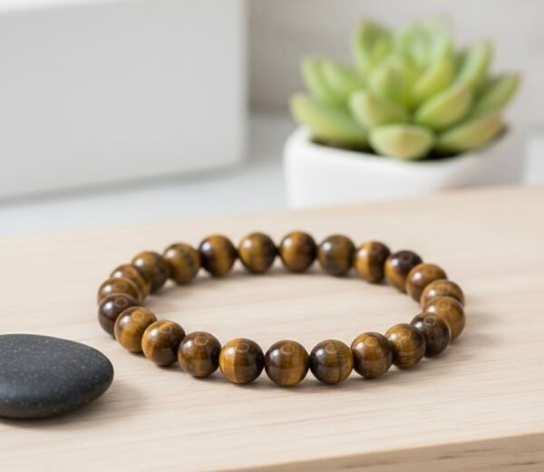 Courage and Confidence crown Tiger’s Eye